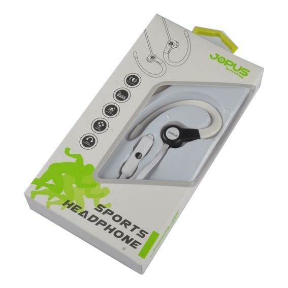 Jopus Sports 3.5mm Mikrofonlu Kulaklık Beyaz