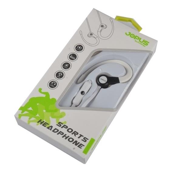 Jopus Sports 3.5mm Mikrofonlu Kulaklık Beyaz