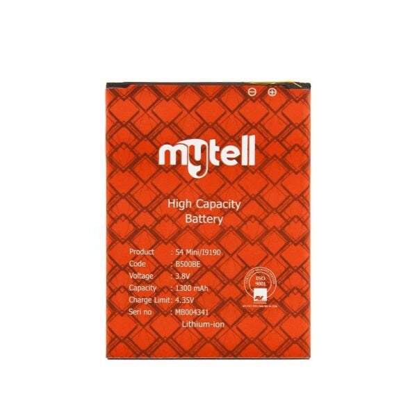 Mytell I9190 Galaxy S4 Mini ile Uyumlu B500BE MBT-01 Batarya