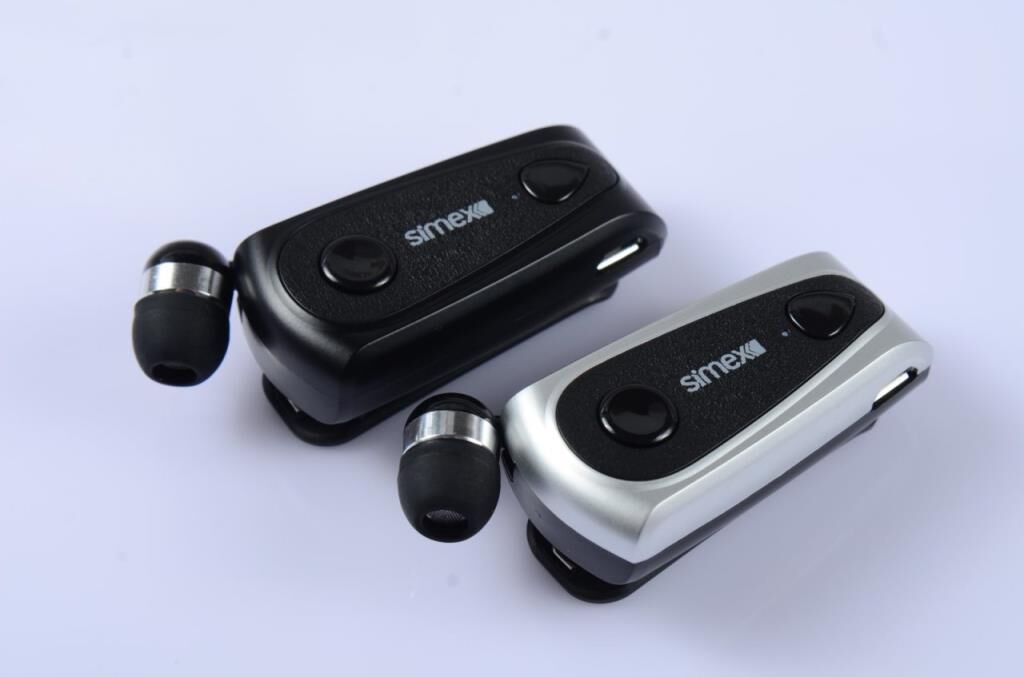 Simex Mikrofonlu Bluetooth Kulaklık Makaralı Gri-Siyah F960