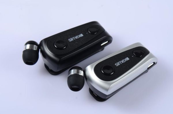 Simex Mikrofonlu Bluetooth Kulaklık Makaralı Gri-Siyah F960