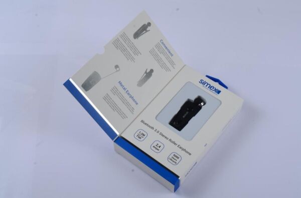 Simex Mikrofonlu Bluetooth Kulaklık Makaralı Siyah F960