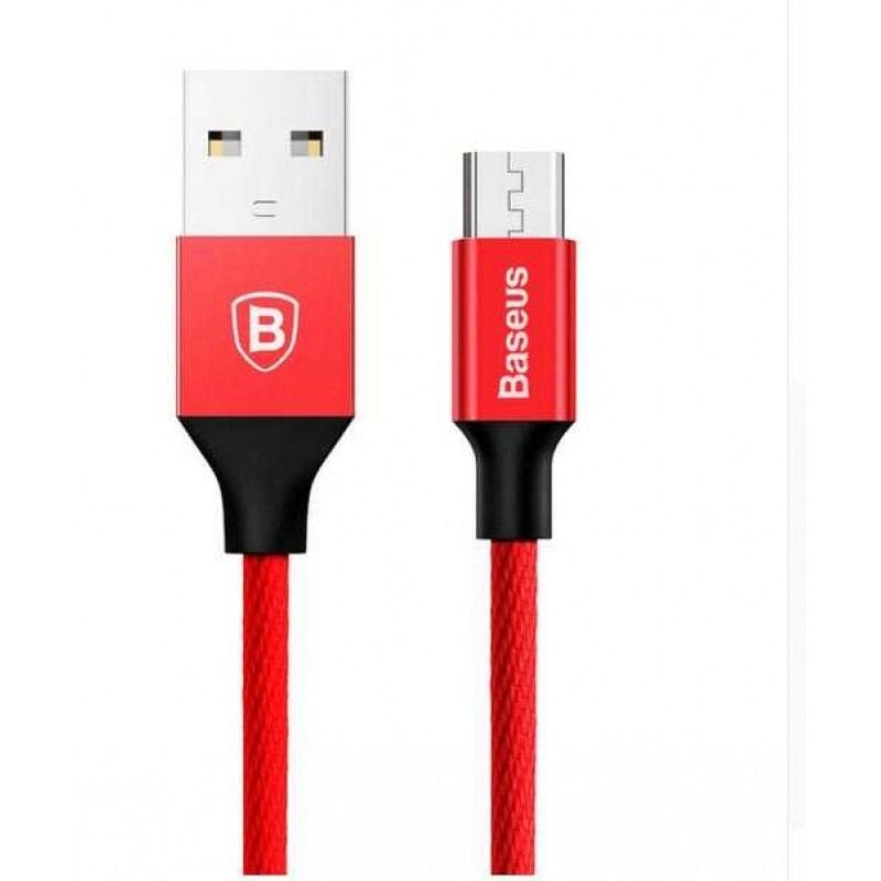 Baseus Yiven Micro USB Kablo 1M Kırmızı