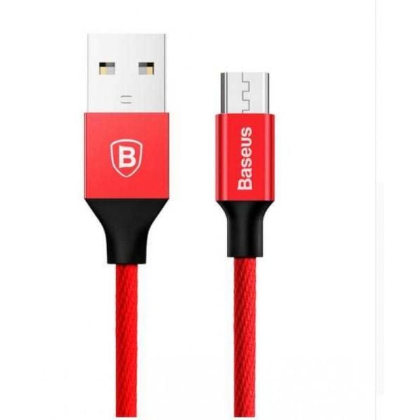 Baseus Yiven Micro USB Kablo 1M Kırmızı