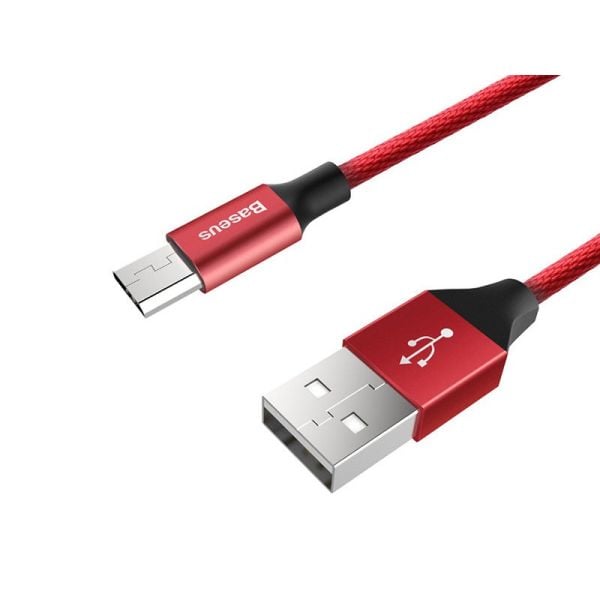 Baseus Yiven Micro USB Kablo 1M Kırmızı