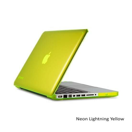 Speck SmartShell Macbook Air 13'' ile Uyumlu Koruma Kılıf Neon Lightning Yellow (Outlet)