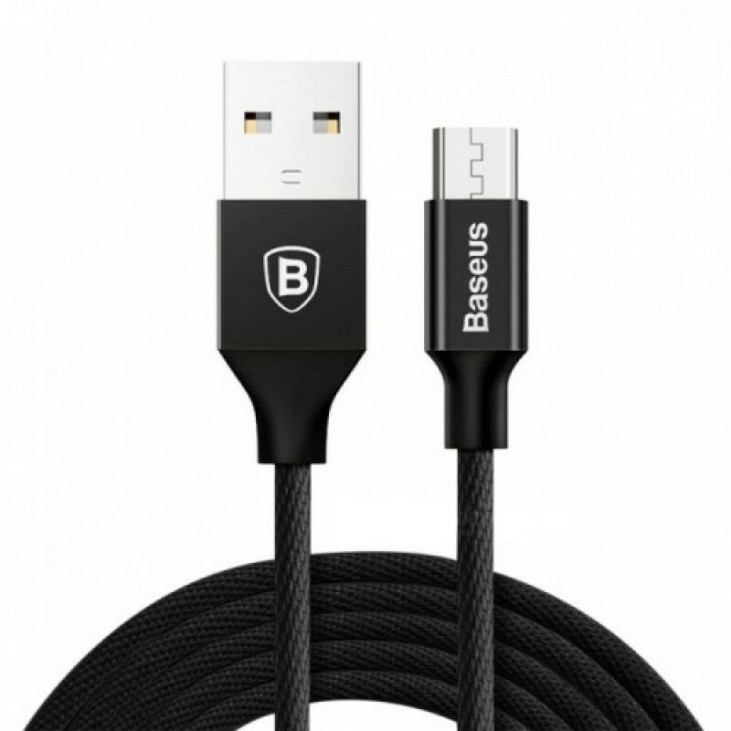 Baseus Yiven Micro USB Kablo 1M Siyah