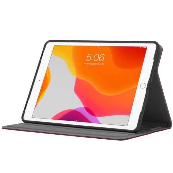 Targus Versavu 10.2 iPad 7. ve 8. Nesil 10.5 iPad Air ve 10.5 iPad Pro ile Uyumlu Kılıf Bordo THZ85513GL