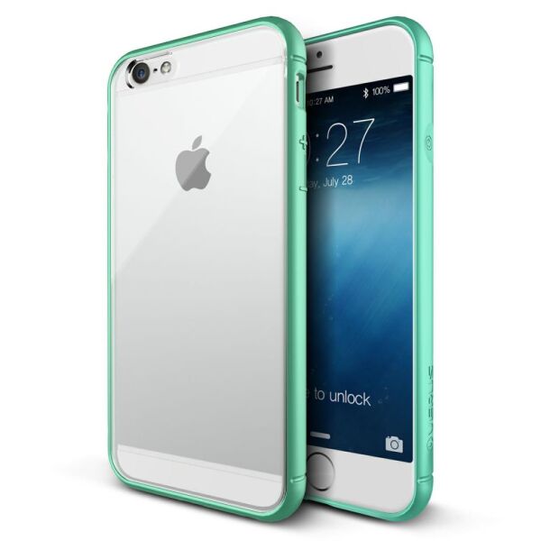 Verus iPhone 6 Plus/6S Plus ile Uyumlu Crystal Mixx Kılıf Mint