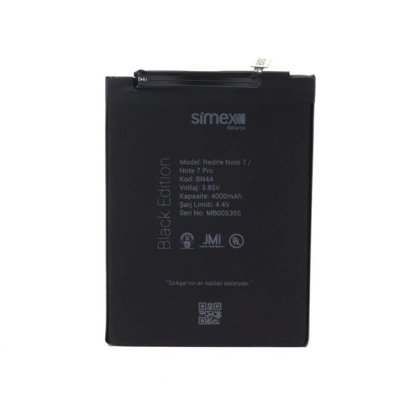 Simex Redmi Note7 / Note7 Pro ile Uyumlu SBT-01 Batarya