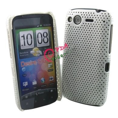 Desire ile Uyumlu S Delikli Sert Kauçuk Kılıf Beyaz