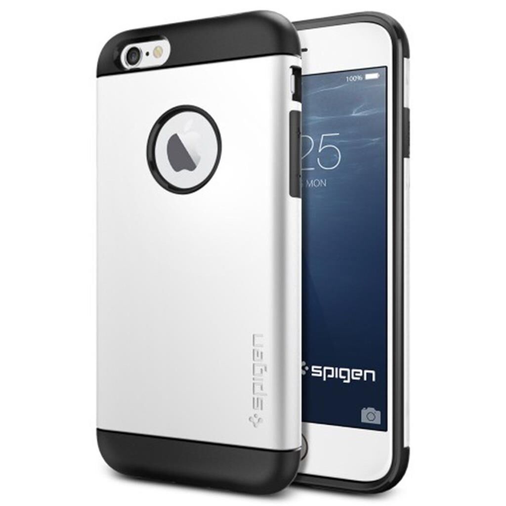 Spigen iPhone 6/6s ile Uyumlu Kılıf Slim Armor Shimmery White