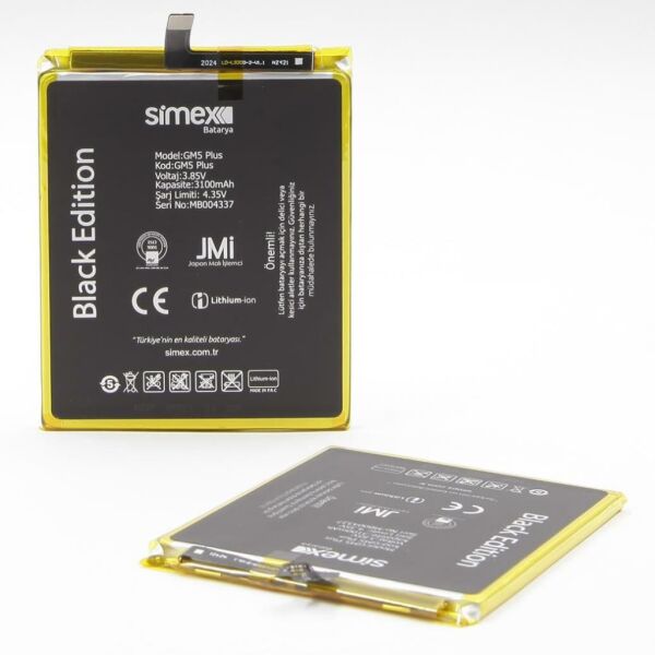 Simex GM5 Plus ile Uyumlu SBT-01 Batarya