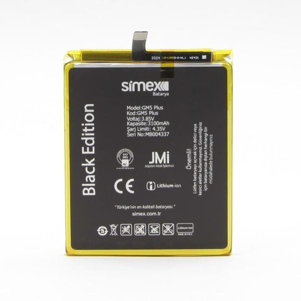 Simex GM5 Plus ile Uyumlu SBT-01 Batarya