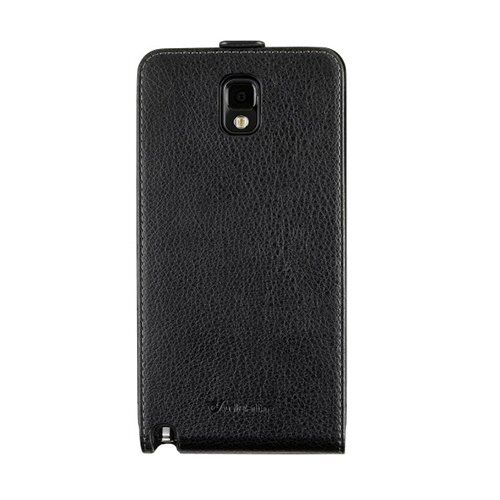 Cellular Line N9000 Galaxy Note 3 ile Uyumlu Flap Essential Mıknatıslı Deri Kılıf Siyah FLAPESSENNOTE3BK