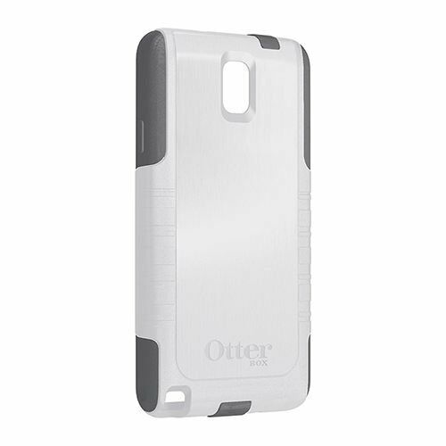 Otterbox Galaxy Note 3 ile Uyumlu Commuter Kılıf Beyaz-Gri