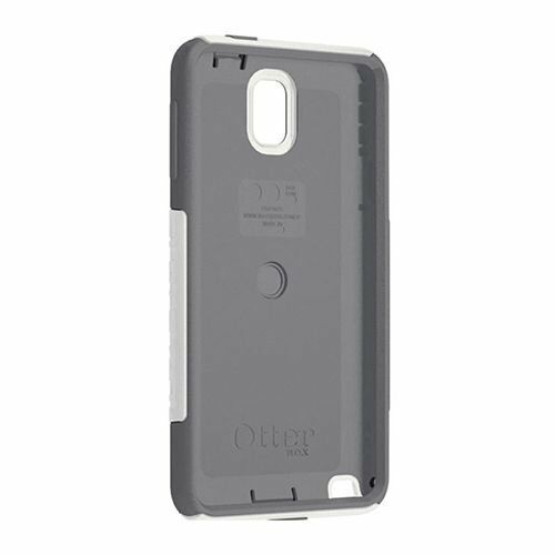 Otterbox Galaxy Note 3 ile Uyumlu Commuter Kılıf Beyaz-Gri