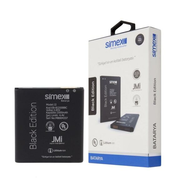 Simex Galaxy J2/G360 ile Uyumlu EB-BJ200BBC SBT-01 Batarya