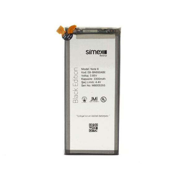 Simex Galaxy Note8 ile Uyumlu SBT-01 Batarya