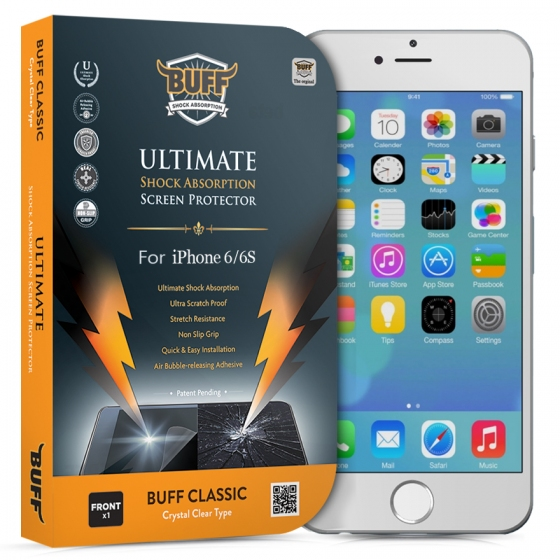 Buff iPhone 6 / 6s ile Uyumlu Ekran Koruyucu