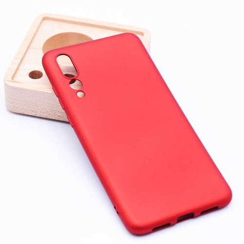 Zore P20 Pro ile Uyumlu Premier Silikon Kılıf Kırmızı