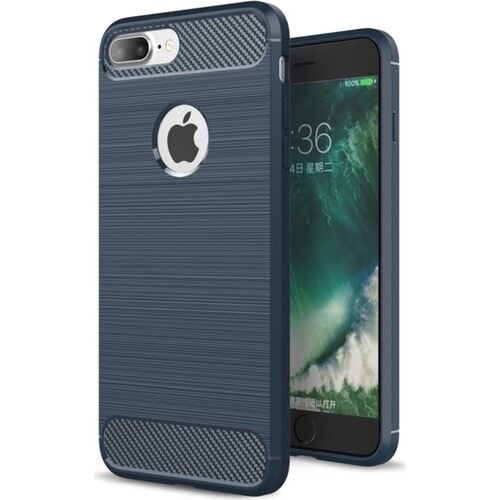 iPhone 7 Plus ile Uyumlu Kılıf Room Silikon Lacivert