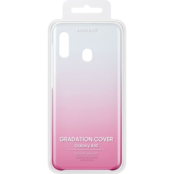 Galaxy A30 ile Uyumlu Clear Cover Pembe EF-AA305CPEGWW