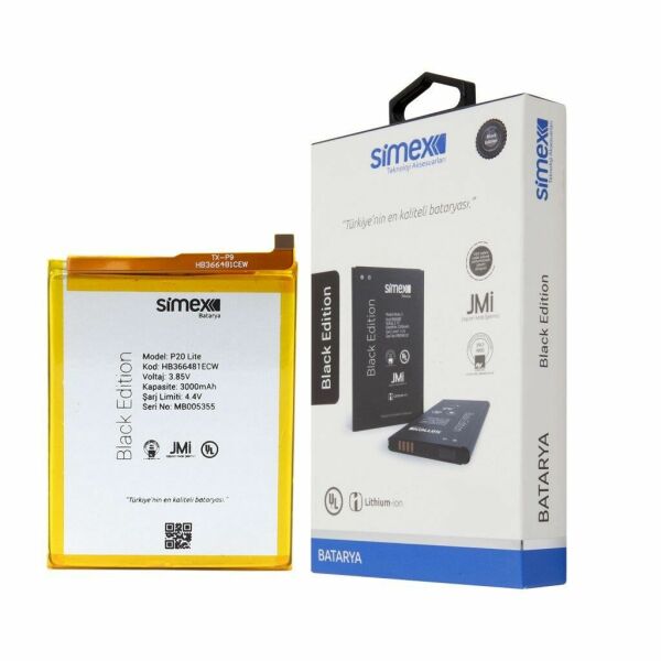 Simex P20 Lite / P Smart ile Uyumlu SBT-01 Batarya