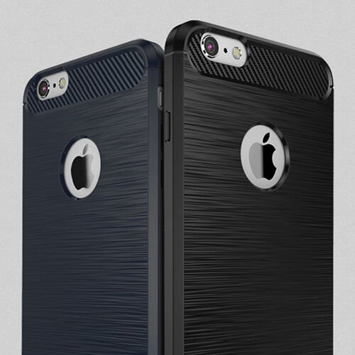 iPhone 6S Plus/6 Plus ile Uyumlu Kılıf Room Silikon Gri