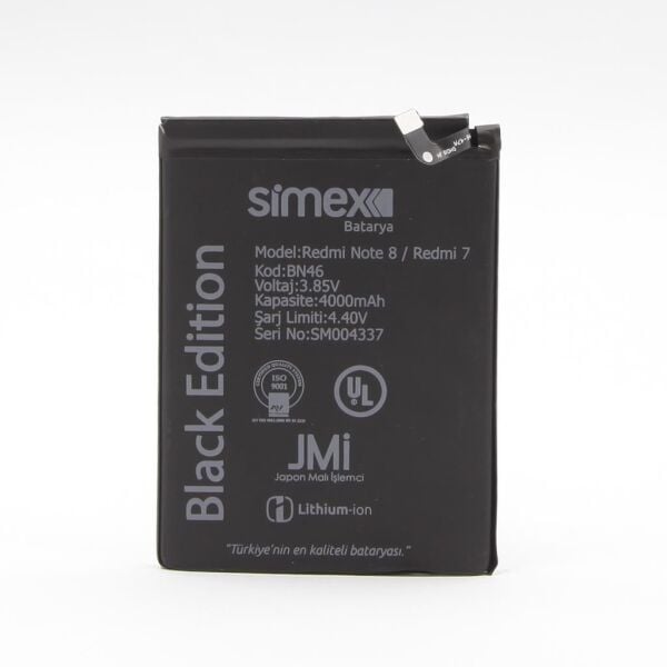 Simex Redmi Note8 / Redmi7 ile Uyumlu SBT-01 Batarya