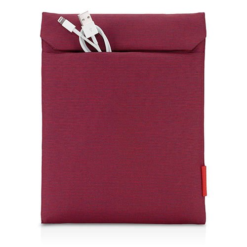 Cote&Ciel iPad Mini ile Uyumlu Taşıma Kılıfı Tekstil Red Melange