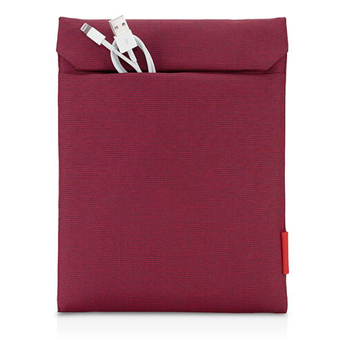 Cote&Ciel iPad Mini ile Uyumlu Taşıma Kılıfı Tekstil Red Melange