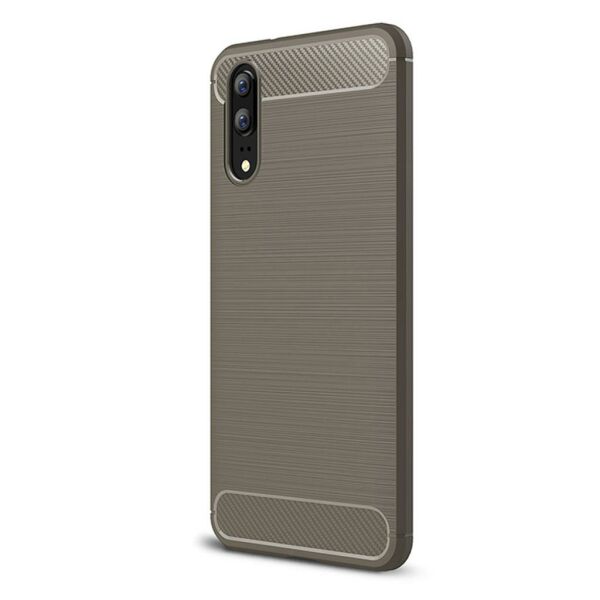 P20 ile Uyumlu Room Silikon Kılıf Gri