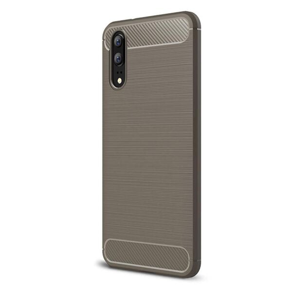 P20 ile Uyumlu Room Silikon Kılıf Gri