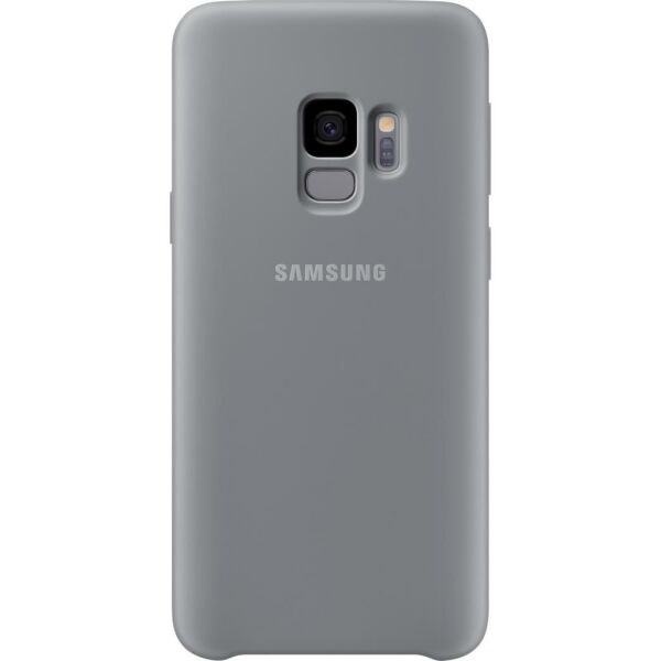 Galaxy S9 ile Uyumlu Kılıf Silicone Cover Gri EF-PG960TJEGWW (Outlet)
