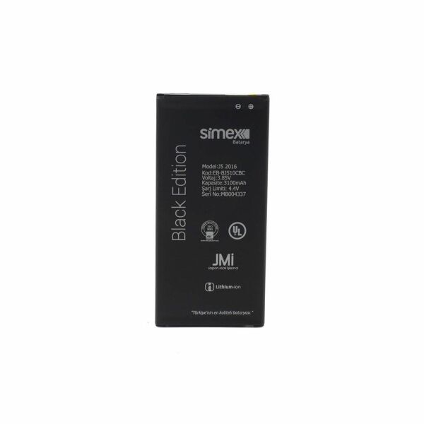 Simex Galaxy J5 2016 ile Uyumlu SBT-01 Batarya