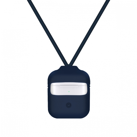 Blogy AirPods ile Uyumlu Silikon Kılıf Blue Horizon