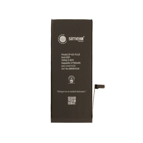 Simex iPhone 6S Plus ile Uyumlu Batarya 2750mAh