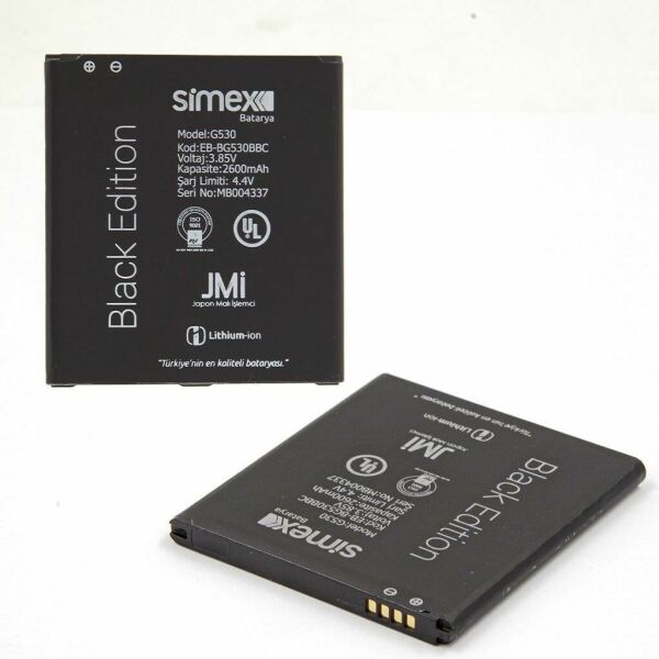 Simex G530/J3/J5 Galaxy Grand Prime ile Uyumlu SBT-01 EB-BG530BBC Batarya