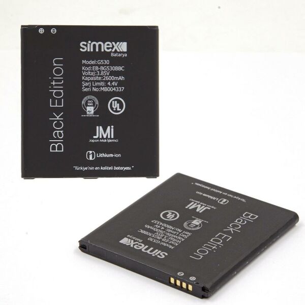 Simex G530/J3/J5 Galaxy Grand Prime ile Uyumlu SBT-01 EB-BG530BBC Batarya