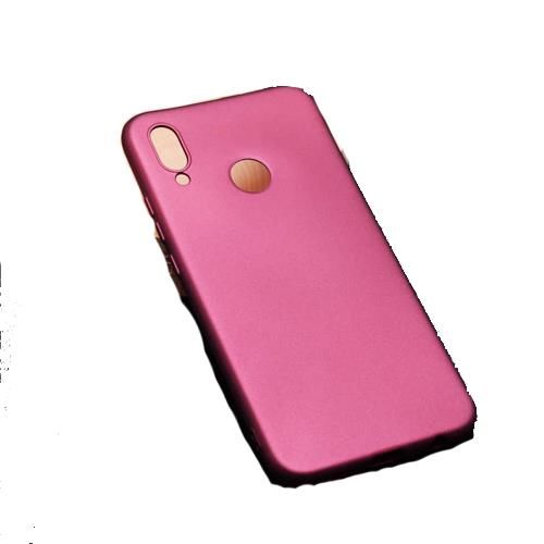 P20 Lite ile Uyumlu Soft Silikon Kılıf Mürdüm