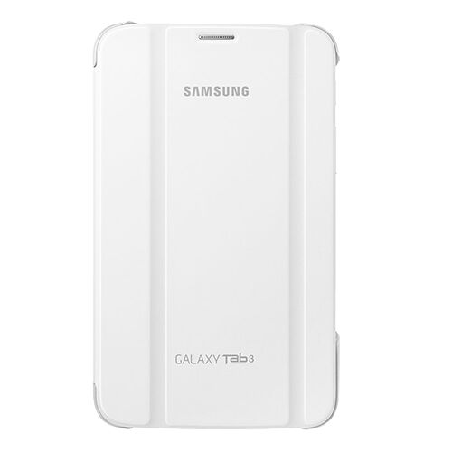 Galaxy Tab 3 7.0'' T210 ile Uyumlu Bookcover Kılıf Beyaz EF-BT210BWEGWW (Out)