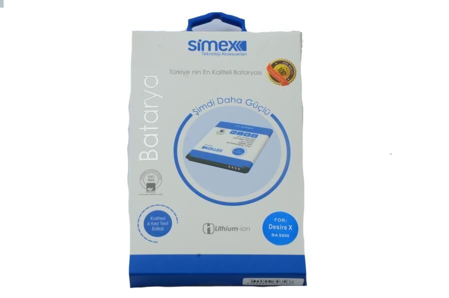 Simex Desire X ile Uyumlu Batarya BA S800