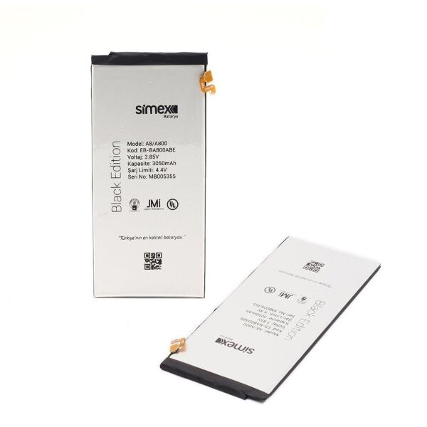 Simex Galaxy A8 ile Uyumlu SBT-01 Batarya