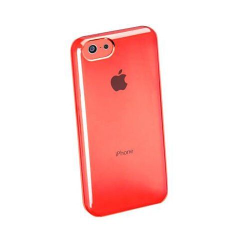 Cellular Line iPhone 5C ile Uyumlu Boost Şeffaf Sert Kılıf Pembe BOOSTIPH5CP