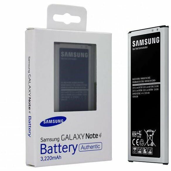 Galaxy Note4 ile Uyumlu Battery Pil 3220Mah