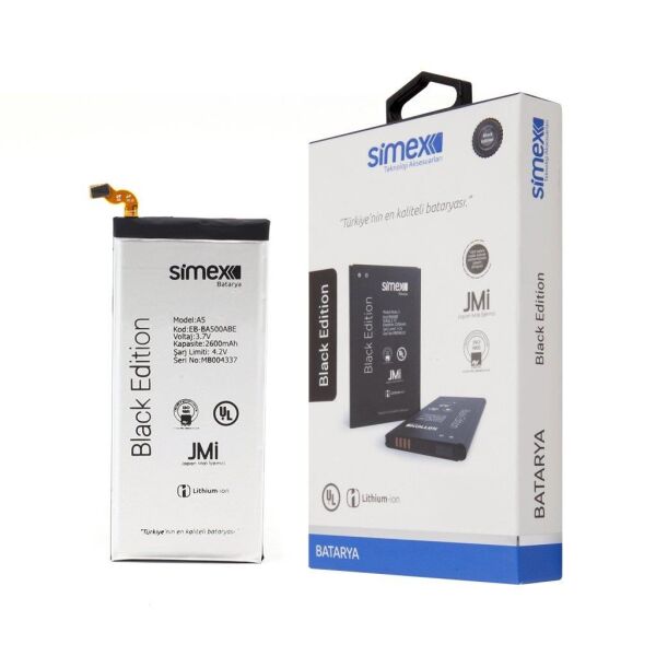 Simex Galaxy A5 ile Uyumlu SBT-01 Batarya