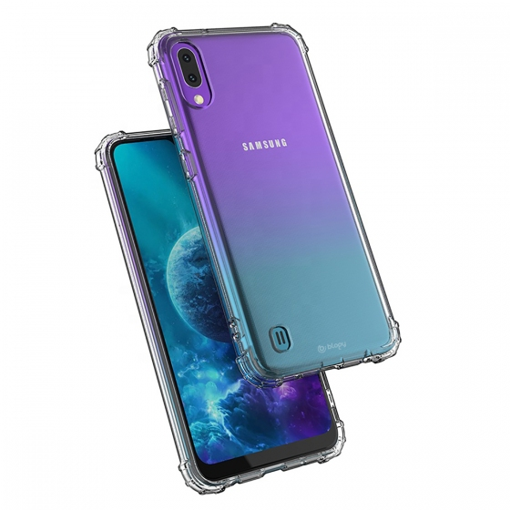 Blogy Galaxy A10 / M10 ile Uyumlu Crystal Fit Kılıf Crystal Clear