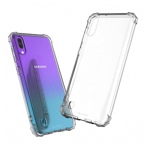 Blogy Galaxy A10 / M10 ile Uyumlu Crystal Fit Kılıf Crystal Clear