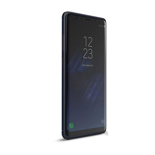 Galaxy Note 8 ile Uyumlu Kılıf Room Silikon Lacivert